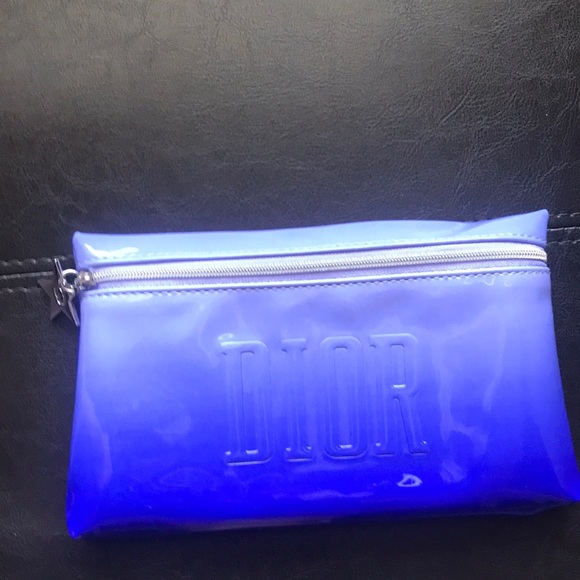 Dior Handbags - Dior purple ombré clutch makeup wallet small ombre bag